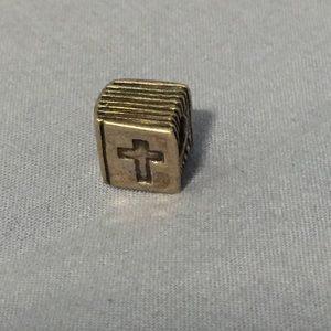 Bible with Cross Pandora Charm