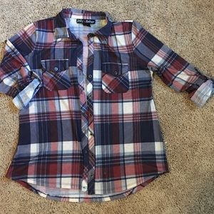 Plaid Button Down
