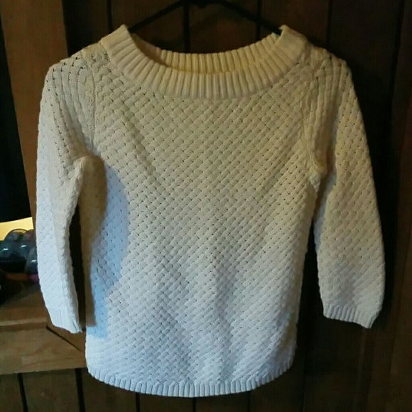 White sweater