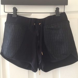 Alala Neoprene Croc embossed Shorts, size XS