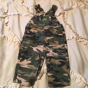 John Deere camo overalls 9/12 M