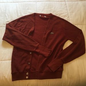 Vintage Lacoste cardigan - unisex