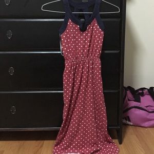 Little girls polka dot dress