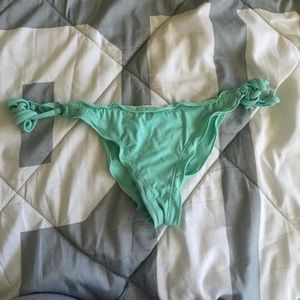 Turquoise tie bottoms