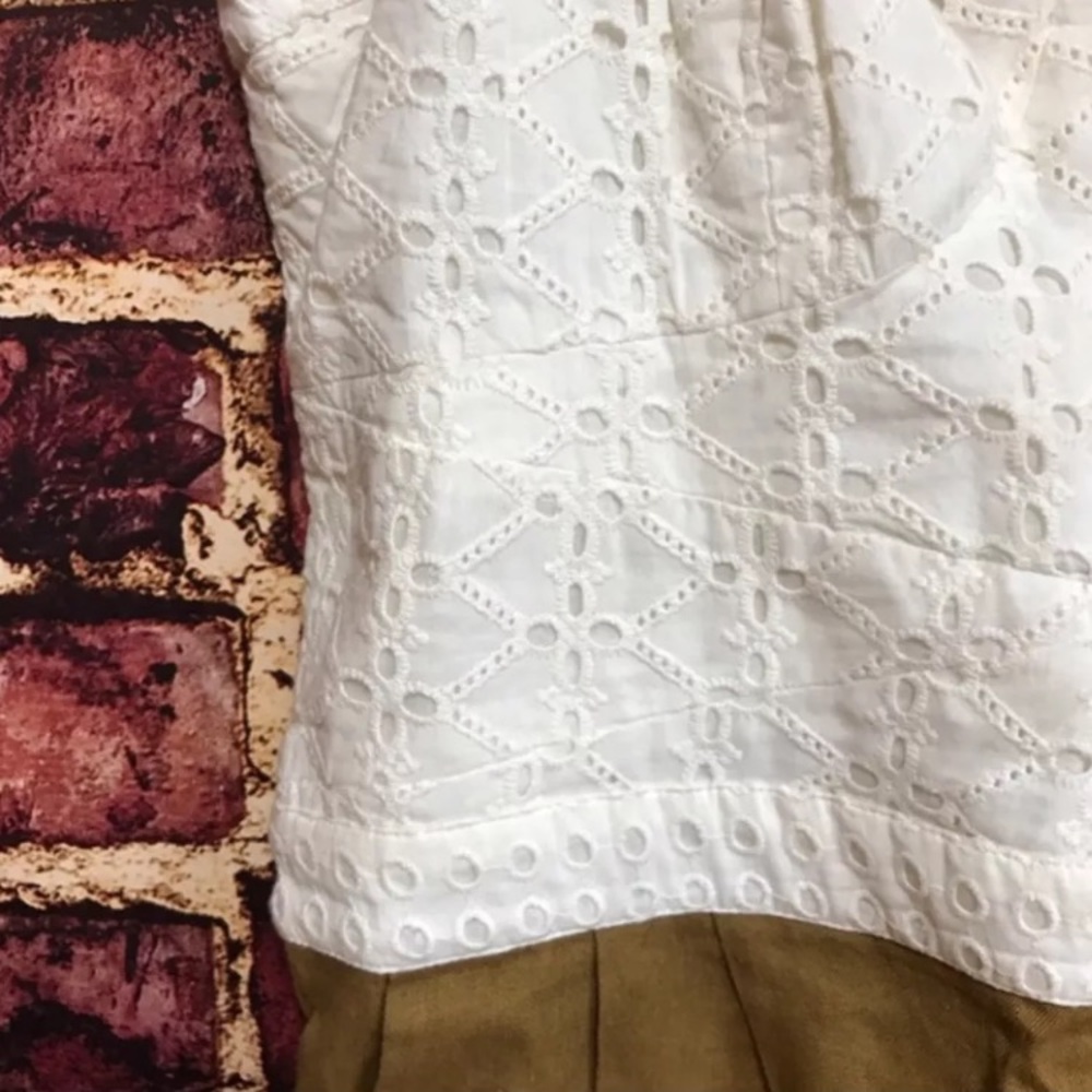 Anthropologie Addie Laced Romper size medium - Picture 5 of 5