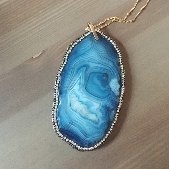 Sapphire Blue Necklace - Picture 2 of 5