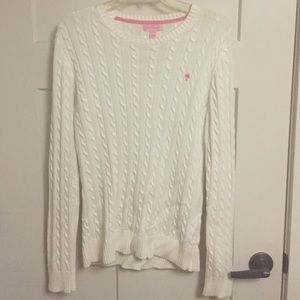 Lilly Pulitzer White Sweater
