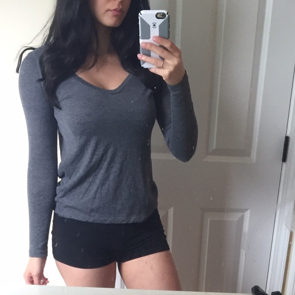 Forever 21 gray long sleeve xs