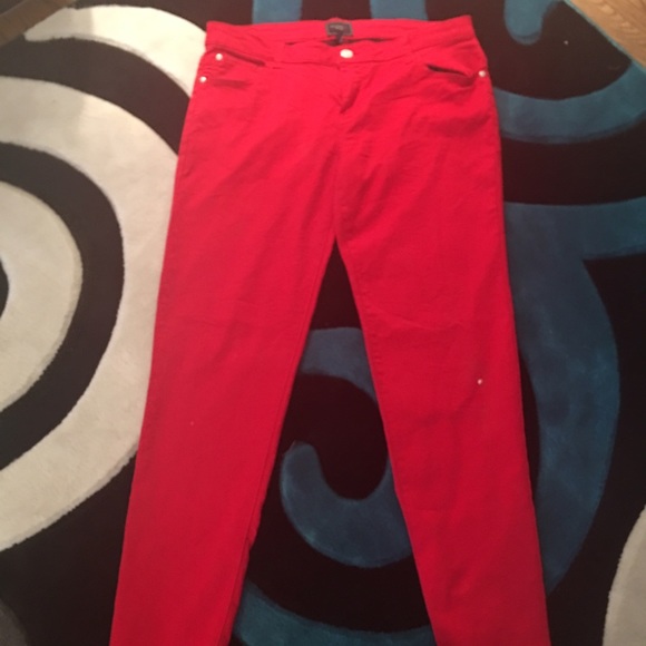 Red pants
