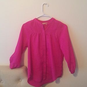 GB xs women's blouse (fuchsia/vibrant pink)
