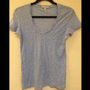 James Perse T-Shirt in Periwinkle Blue Size 1