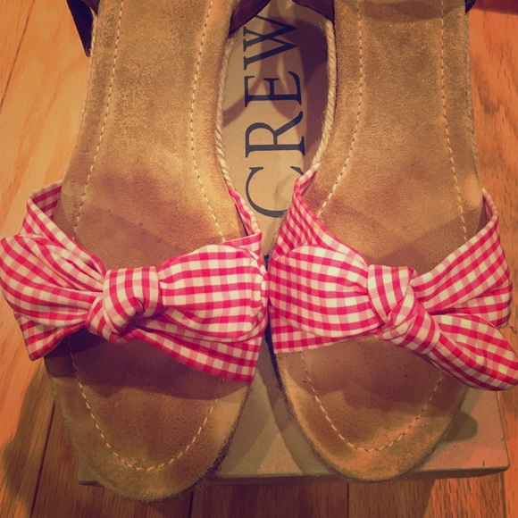 J crew espadrille sandals