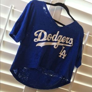 Pink Dodgers Shirt