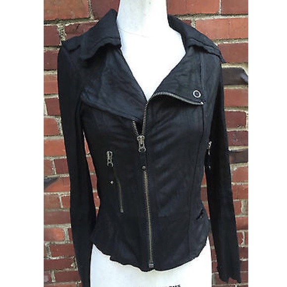 EVER // lambskin moto jacket