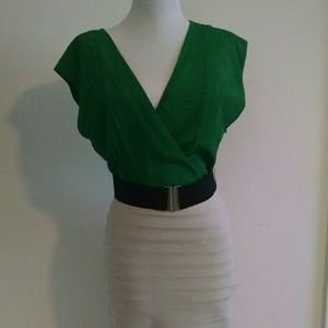 Express belted bandage dress