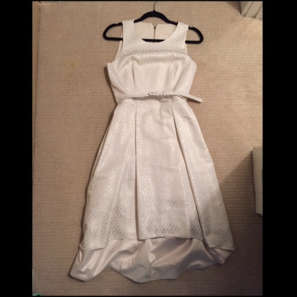 White House Black Market Champagne Dress