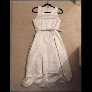 White House Black Market Champagne Dress