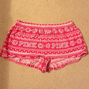 PINK sleep shorts