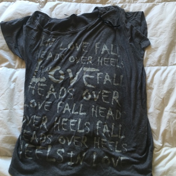 Off the shoulder shirt