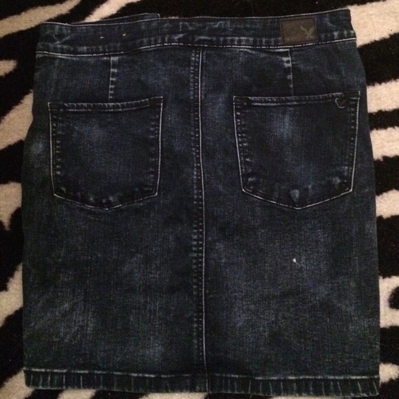 American Eagle high waisted jean skirt