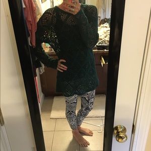 Knit tunic sweater