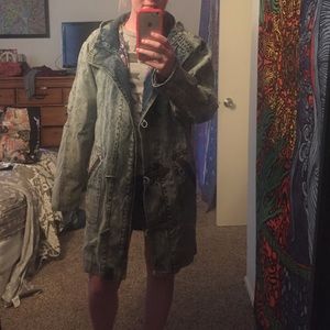 Vintage Jean trench coat