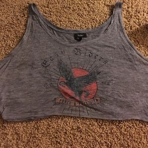 Nollie loose crop top