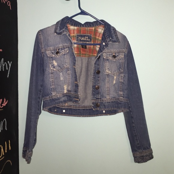 Rue 21 Blue Jean Jacket Size Medium