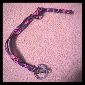 Vera Bradley Katalina pink lanyard