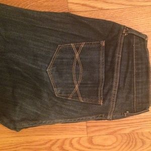 Abercrombie and Fitch jeans. The jeans are 4 long