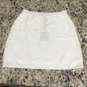 BCBG Mini sequin skirt