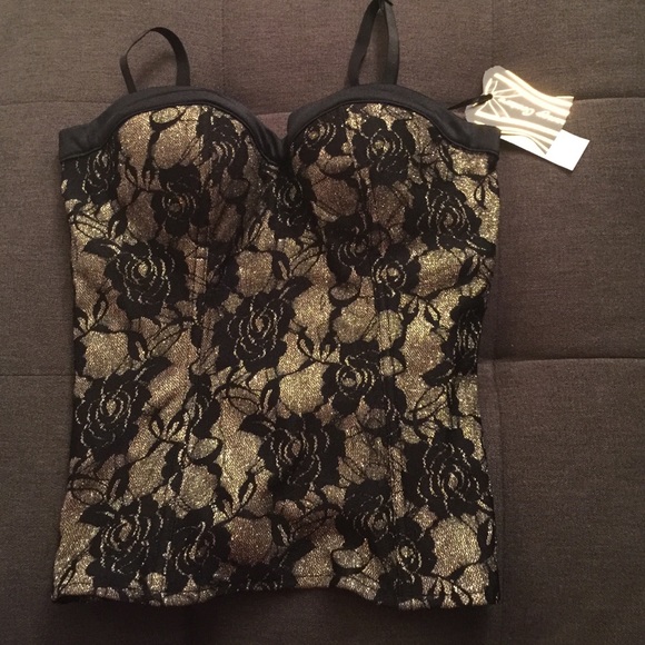 Corset style top