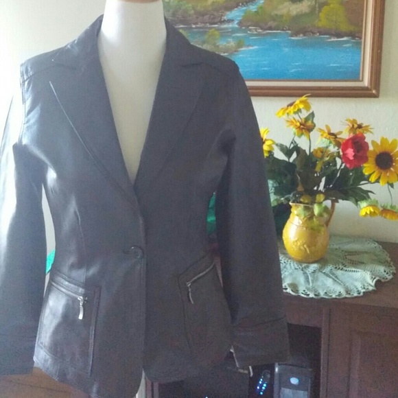 Pure leather like new jacket