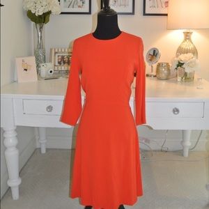 Sandro Open Back Skater Dress