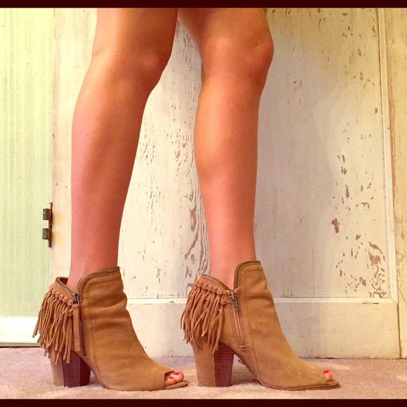 DV by Dolce Vita fringe booties