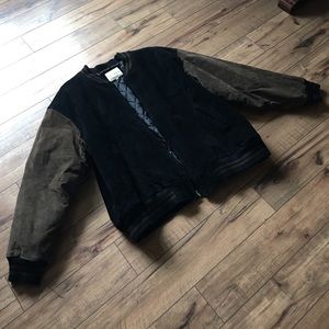 Men's Suede Leather Jacket