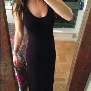Tart Black Maxi Dress