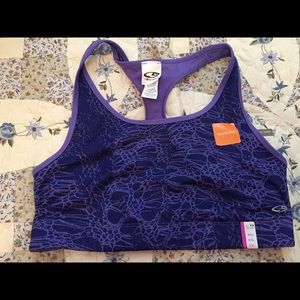 Champion purple reversible sports bra. XXL.