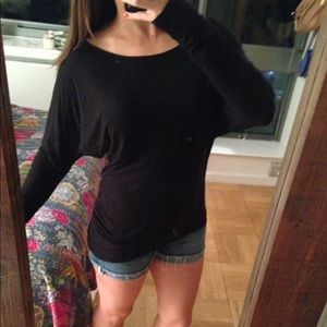 Fluxus Dolman Sleeve Jersey Top