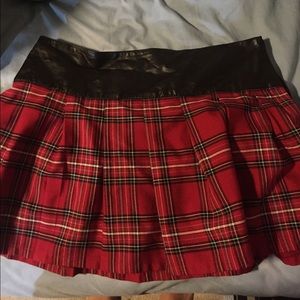 Forever 21 plaid miniskirt