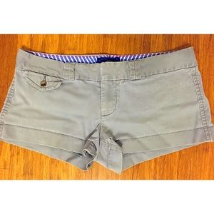 Gray American Eagle Shorts - Size 6