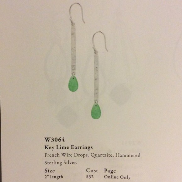 Key Lime earrings