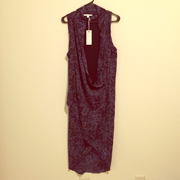 Wrapped Midi Dress