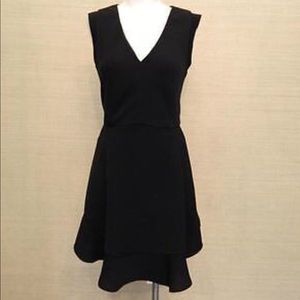 Jcrew Sleeveless flounce dress
