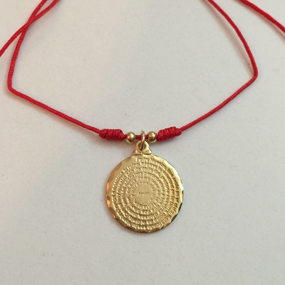 Hanging pendant prayer bracelet