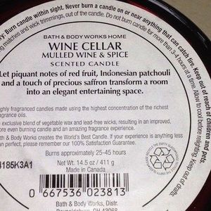 43 off bath body works other bath body works wine cellar 3wick bath and body works wine cellar