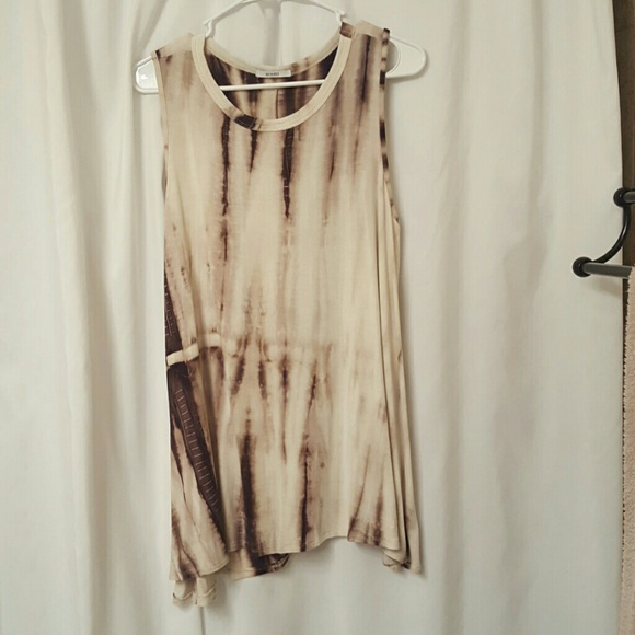 Brown/cream Swing dress