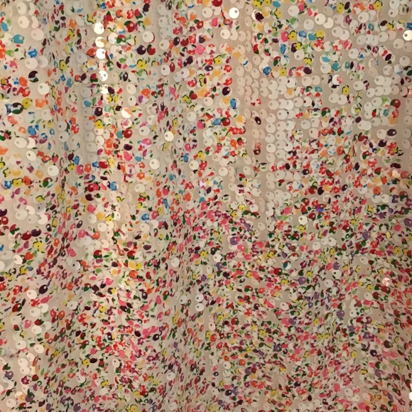 Colorful, sequin dress - Picture 2 of 3