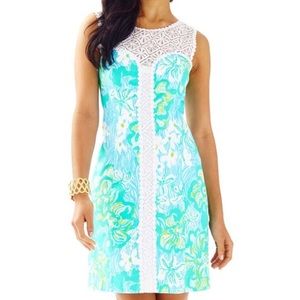 Sofia shift in lagoon green