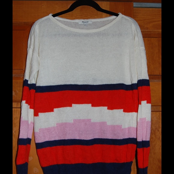 Madewell Blockstep Sweater